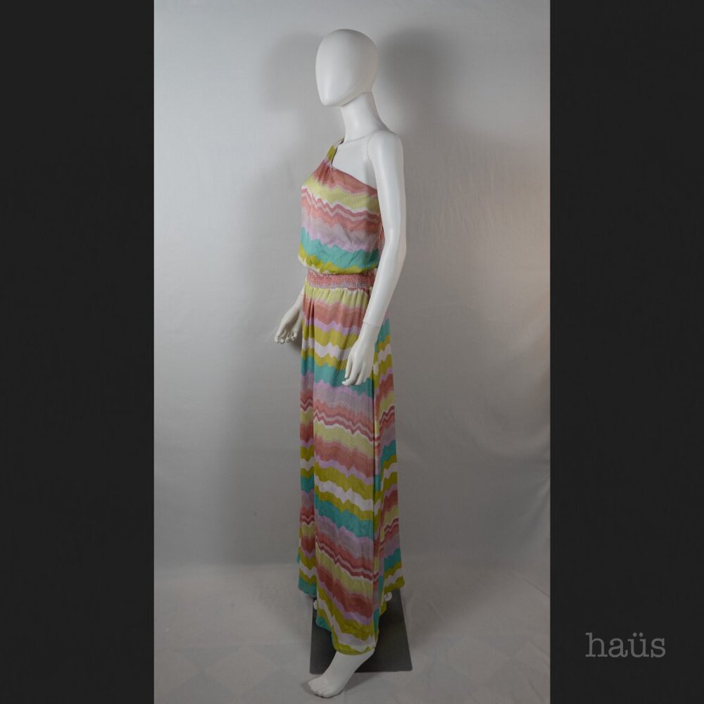 Jessica Simpson One Shoulder Spring Maxi - Picture 2 of 3